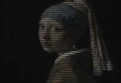 Color ASCII made with Gridloom