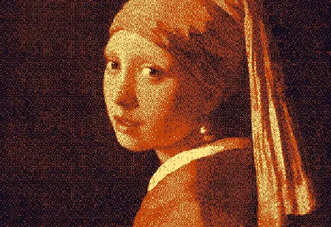 Tritone blue noise example
