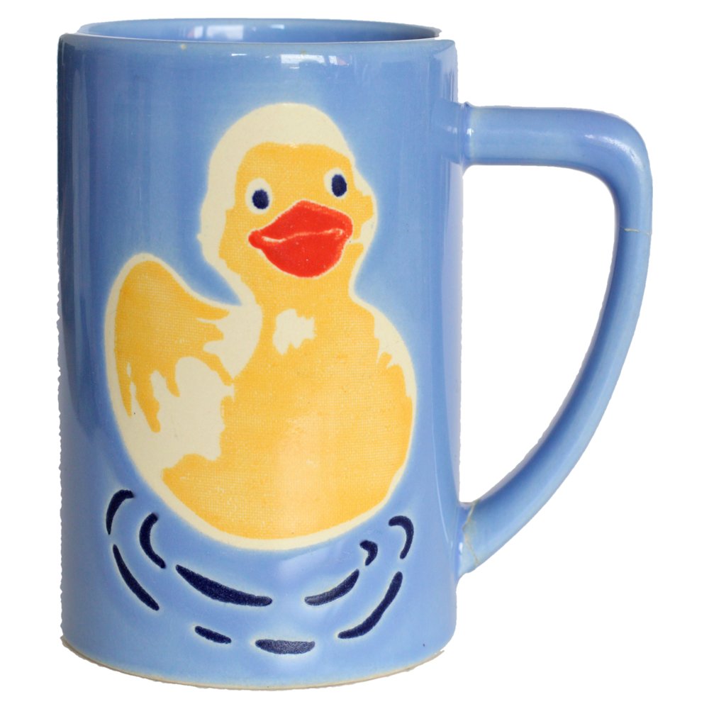Amazon main image made with this tool: a blue duck mug on a pure white 2000×2000 background